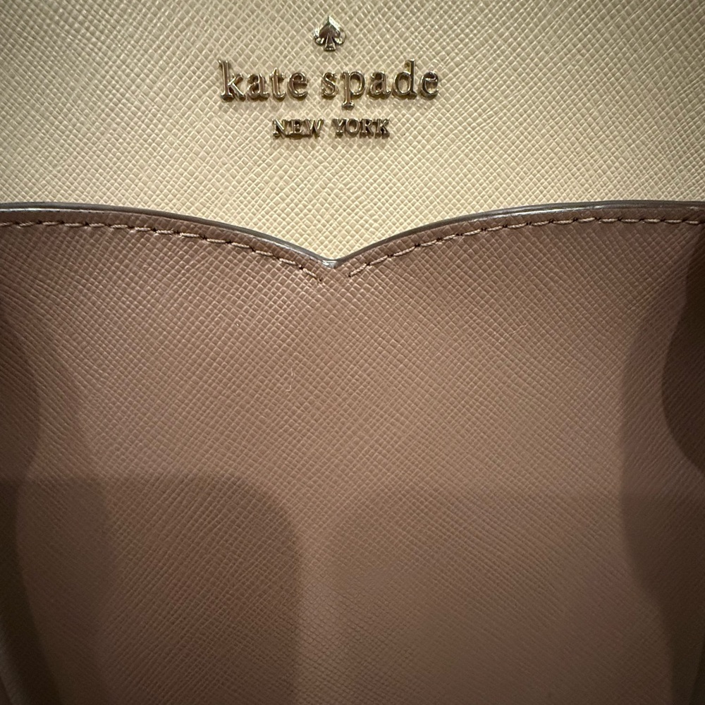 Kate Spade Tan and Cream Satchel - Picture 6 of 6